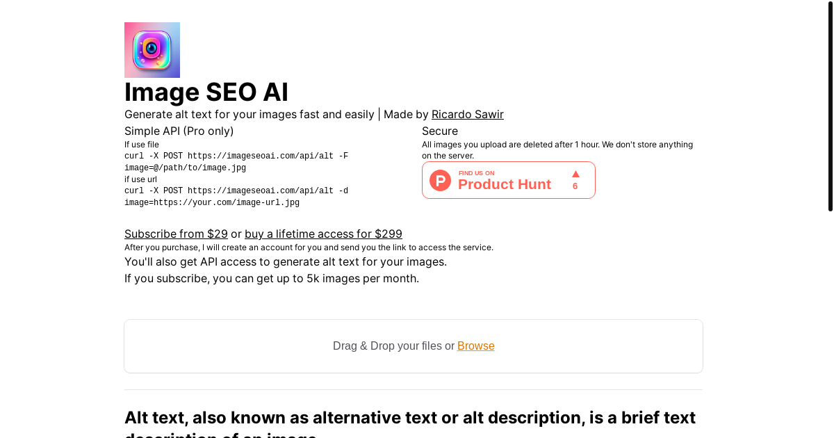 ImageSEO AI