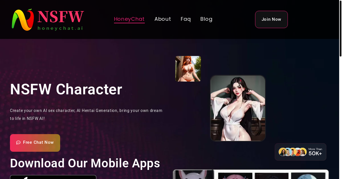 Honeychat.ai : Nsfw Character Ai Sex Chat Bot