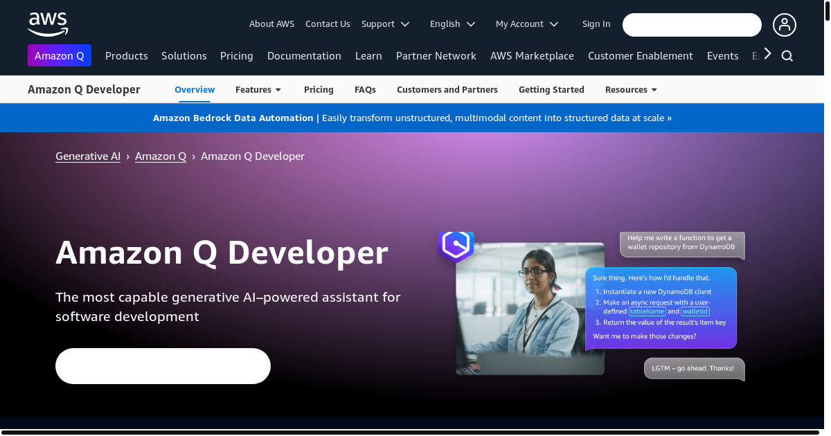 Amazon Q Developer
